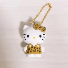 【未使用品】HELLOKITTY ハローキティ PVCマスコット ヒョウ柄