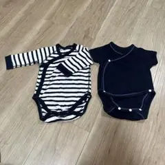 ユニクロ　新生児　60cm UNIQLOコンビ肌着　夏　半袖 長袖