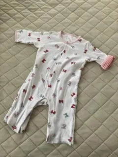 ミキハウス　ホットビスケッツ　ロンパース70