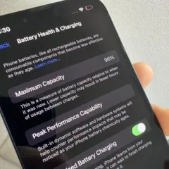 iPhone 14 256gb sim free バッテリー96%