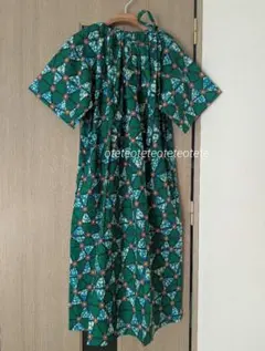 新品】ODILE JACOBS ネックギャザードレス□□□□【期間限定出品