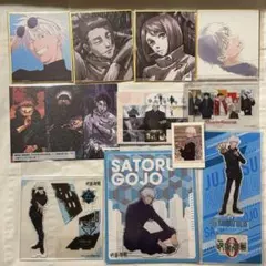 呪術廻戦　懐玉・玉折　色紙　アクスタ　五条悟　チェキ　クリアケース　まとめ売り