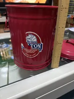 DULTON ダルトン レッド 金属製 ゴミ箱