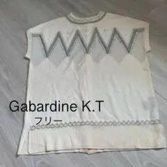 M172 Gabardine K.T ノースリーブニットのサムネイル