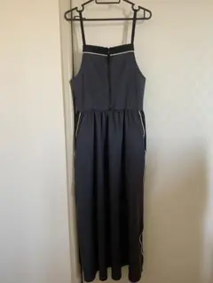 Forksy. ハーフジップ配色トラックジャージキャミワンピース