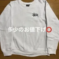 Stussy クルーネック スウェット ホワイトのサムネイル