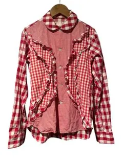 COMME des GARÇONS GIRL ピンクリボンニット COMME des GARCONS GIRL（コムデギャルソンガール） | ニットの古着