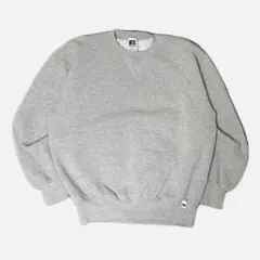 RUSSELL ATHLETIC 無地　90s スウェット グレー　短丈usa製