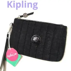 ⭐️新品⭐️ Kipling キプリング キルティングポーチ ブラック