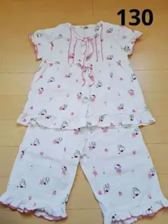Sanrio Original 130サイズ パジャマ上下セット　キティちゃん