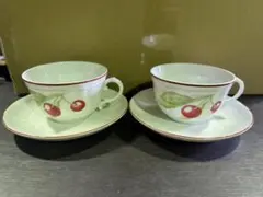 Richard Ginori チェリー柄 プレート 20.5㎝2枚セット - メルカリ