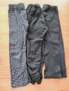 キッズ レギンス 3点セット  110と120