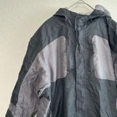 OLD NAVY フード付きジャケット 【ＸＬ】ブラック　グレー 裏起毛