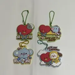 BT21 ラバーストラップ 4個セット