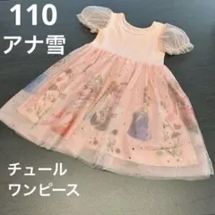 Disney プリンセス アナ雪 エルサ チュールワンピース チュールドレス