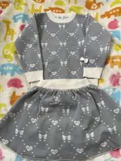 【薄手ニット】セットアップ120センチ