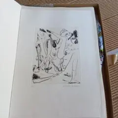 金子國義　金子国義　版画　サイン　署名　銅版画　限定 金子國義(装幀・挿画)直筆署名/初版】花 林真理子 金子國義(装幀