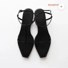 【新品未使用】searoomlynn ポインテッドスクエアフラットサンダル