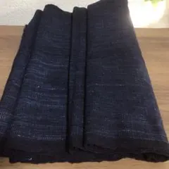 569 古布 藍染 木綿 型染 5幅 indigo ふとん皮 着物リメイク 襤褸 らんる 刺し子 裂織 手作り ハンドメイド パンツ ベスト スカート 等に 公式アンティーク家具ラフジュ工房商品詳細ページ明治〜大正 藍型