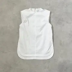 HYKE】TWILL STRAPLESS TOP White S - メルカリ