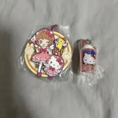 【送料込】ハローキティ　キティちゃん　さくら　ケロちゃん　ガチャガチャセット