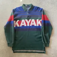 90’s Ralph Lauren KAYAK L/S Polo Shirt