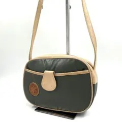 ハンティングワールド 808 ショルダーバッグ 斜め掛け バチュークロス レザー