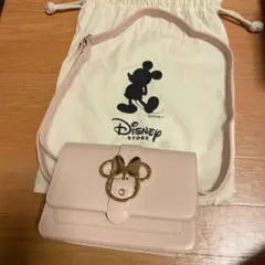 新品　タグ付き　Disney Store ミニーちゃん ピンク ショルダーバッグ