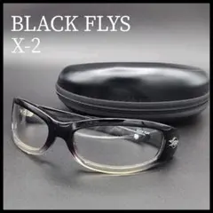 BLACK FLYS サングラス　X-2　アイウェア　ブラック　ケース付きのサムネイル
