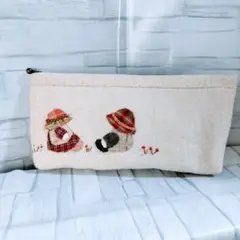 パッチワークポーチ　す―ちゃん