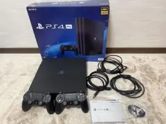 PS4 Pro 本体 コントローラー2個
