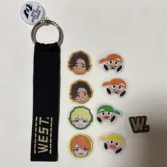 WEST. 唯一無二 グッズ ワッペン ヤツ - メルカリ