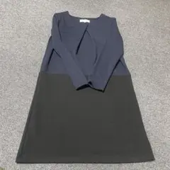 ROPÉ PICNIC ネイビー・ブラック ワンピース 38