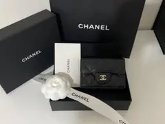 【新品未使用】 シャネル　CHANEL　マトラッセ　ココマーク　キャビアスキン