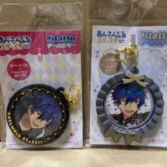 あんスタ　Eden 漣ジュン　pitatto 缶バッジ　キーホルダー
