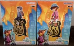 ズートピア フィギュアセット ジュディ・ホップス ニック・ワイルド