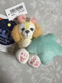 ダッフィー&フレンズ　サマーナイトメロディー　クッキーアン　ぬいぐるみチャーム