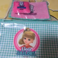 リカちゃんくじ×セーラーズ 　ポーチ 、ブランケット&クッションセット