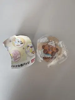 BT21とSHOOKYのキャラクター缶バッジ