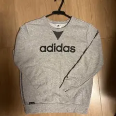adidas グレー トレーナー