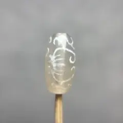 tamago様専用セール❣️玉髄如意蓮花天珠　訳あり　4-181