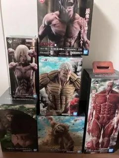 2/3本日限定価格】 進撃の巨人 一番くじ フィギュア 5体セット 九つの