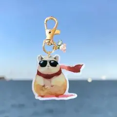 猫のサングラスチャーム