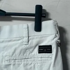 EDWIN GOLF エドウィン ゴルフ ハーフパンツ ホワイト 白 メンズ M