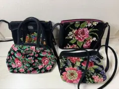 フェイラー バッグ 4点セット 花柄 ショルダー ハンド