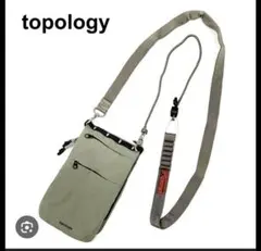 topology ショルダーバッグ サコッシュ グレー