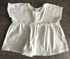 プチバトー/フリルTシャツ 74cmのサムネイル