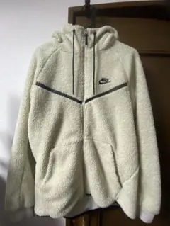 Nike フリースジャケット L クリーム