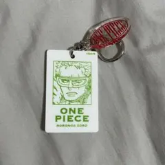 ONE PIECE ワンピース ホワイトアクリルキーホルダーコレクション ゾロ