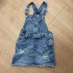 GAP KIDS デニムジャンバースカート Mサイズ
